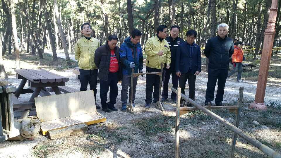 포항시의회 건설도시위원회, 건축물 안전진단 현장 점검